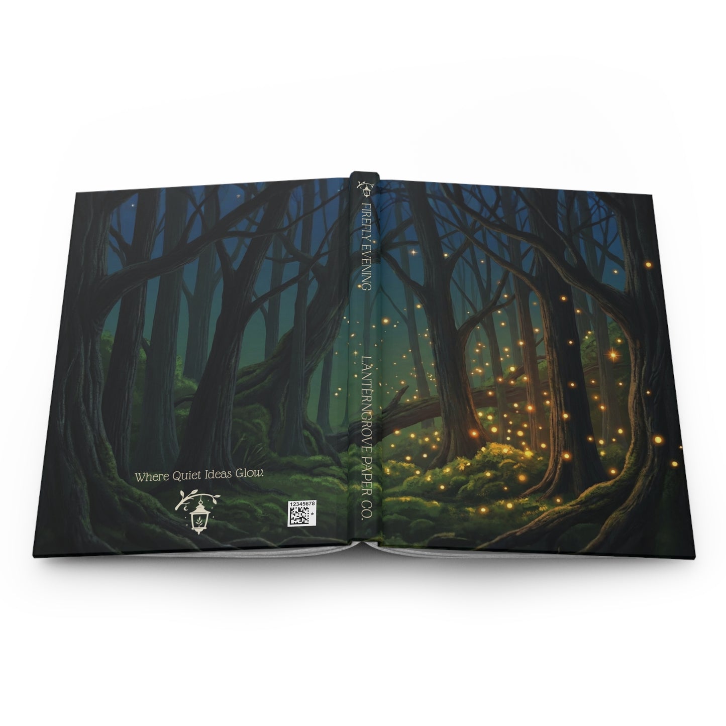 Firefly Evening | Hardcover Journal | Enchanted Forest
