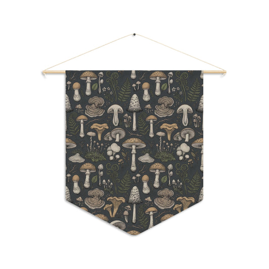 Woodland Fungi | Pennant Banner Wall Hanging
