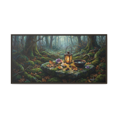 Forest Floor Altar | Framed Matte Canvas