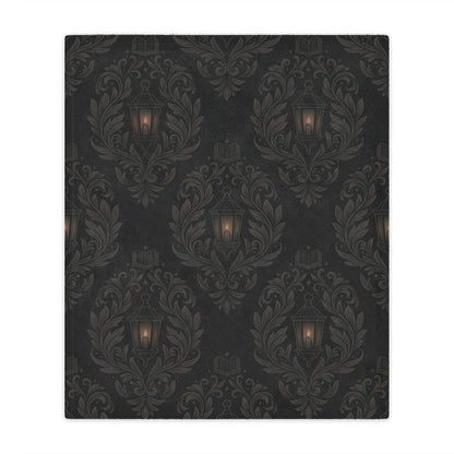 Damask Lanterns | Minky Blanket