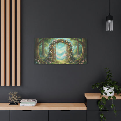 Grove Gate to Somewhere Else | Matte Canvas Print