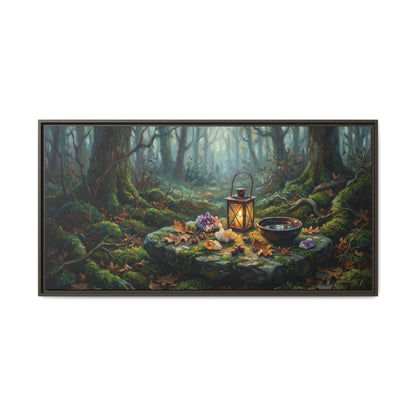 Forest Floor Altar | Framed Matte Canvas