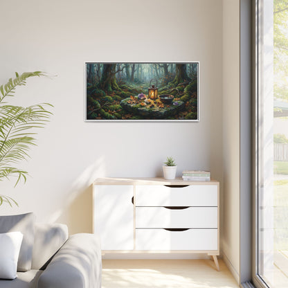 Forest Floor Altar | Framed Matte Canvas