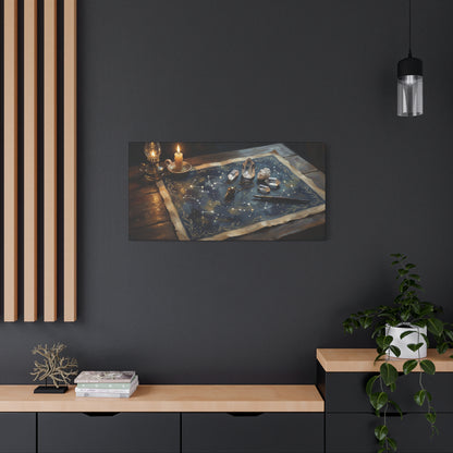 The Witch's Constellation Map | Matte Canvas Wall Art