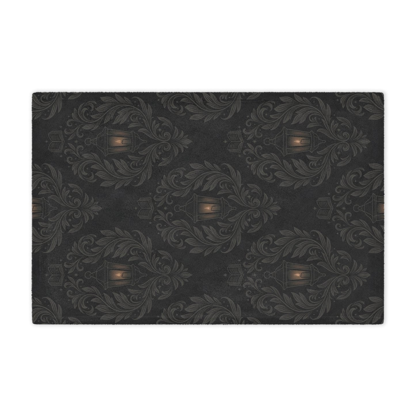 Damask Lanterns | Minky Blanket