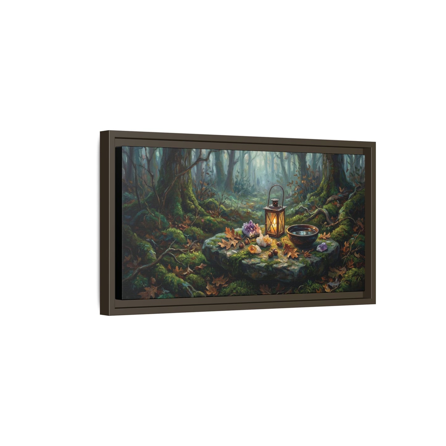 Forest Floor Altar | Framed Matte Canvas