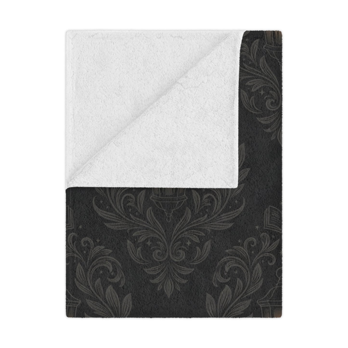 Damask Lanterns | Minky Blanket