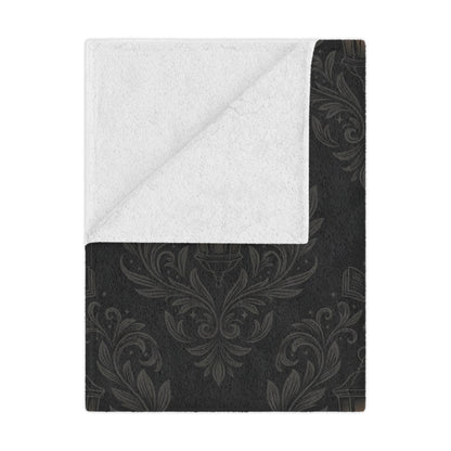 Damask Lanterns | Minky Blanket