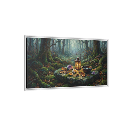 Forest Floor Altar | Framed Matte Canvas