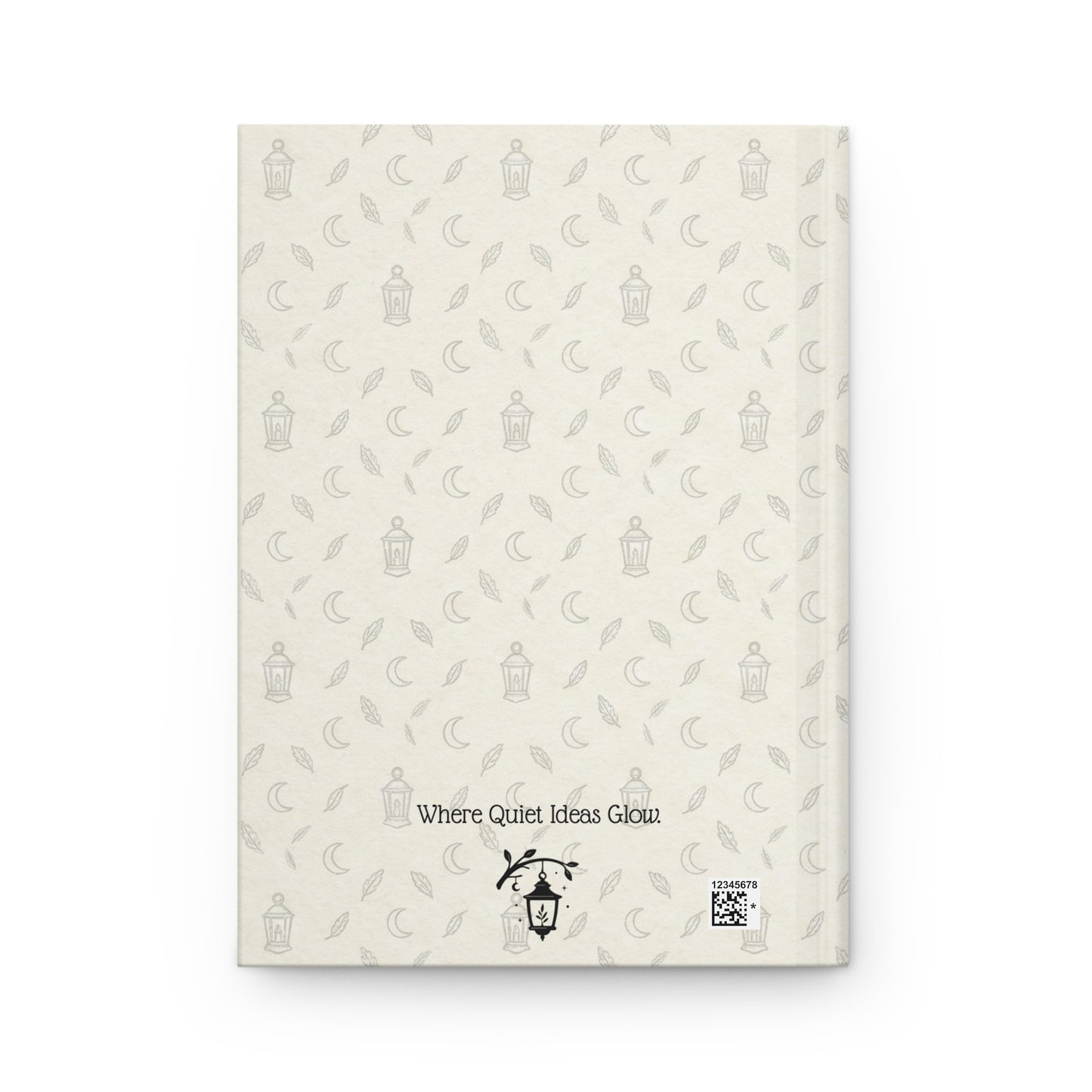 Lanternlit Library | Hardcover Journal | Woodsy Cozy Notebook