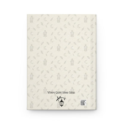 Lanternlit Library | Hardcover Journal | Woodsy Cozy Notebook