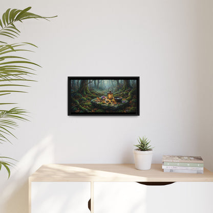 Forest Floor Altar | Framed Matte Canvas