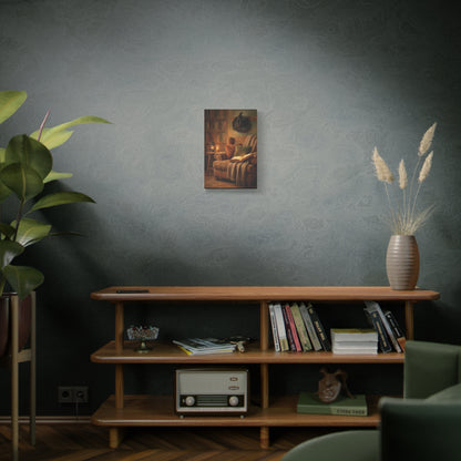 The Reading Witch's Armchair | Stretched Matte Canvas