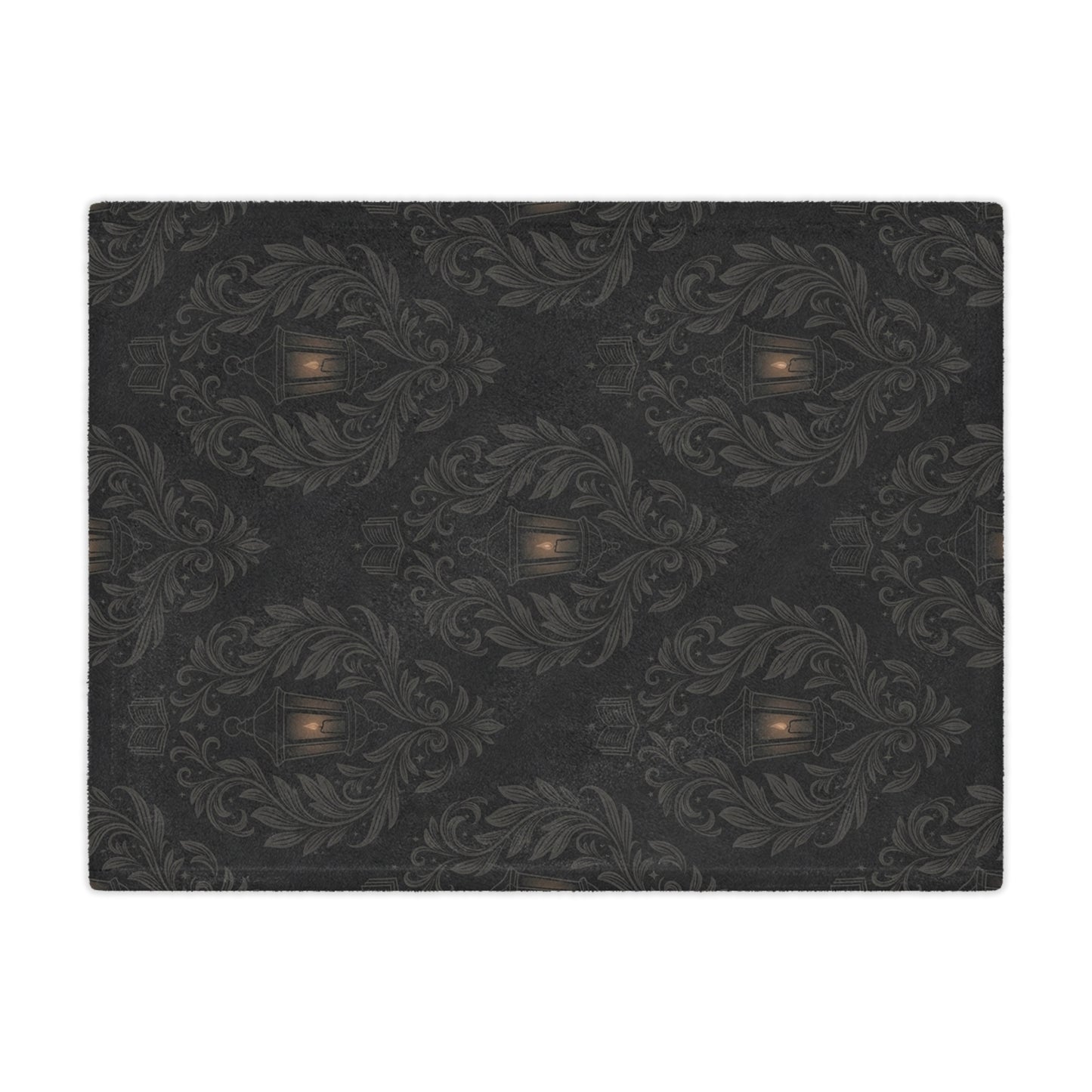 Damask Lanterns | Minky Blanket