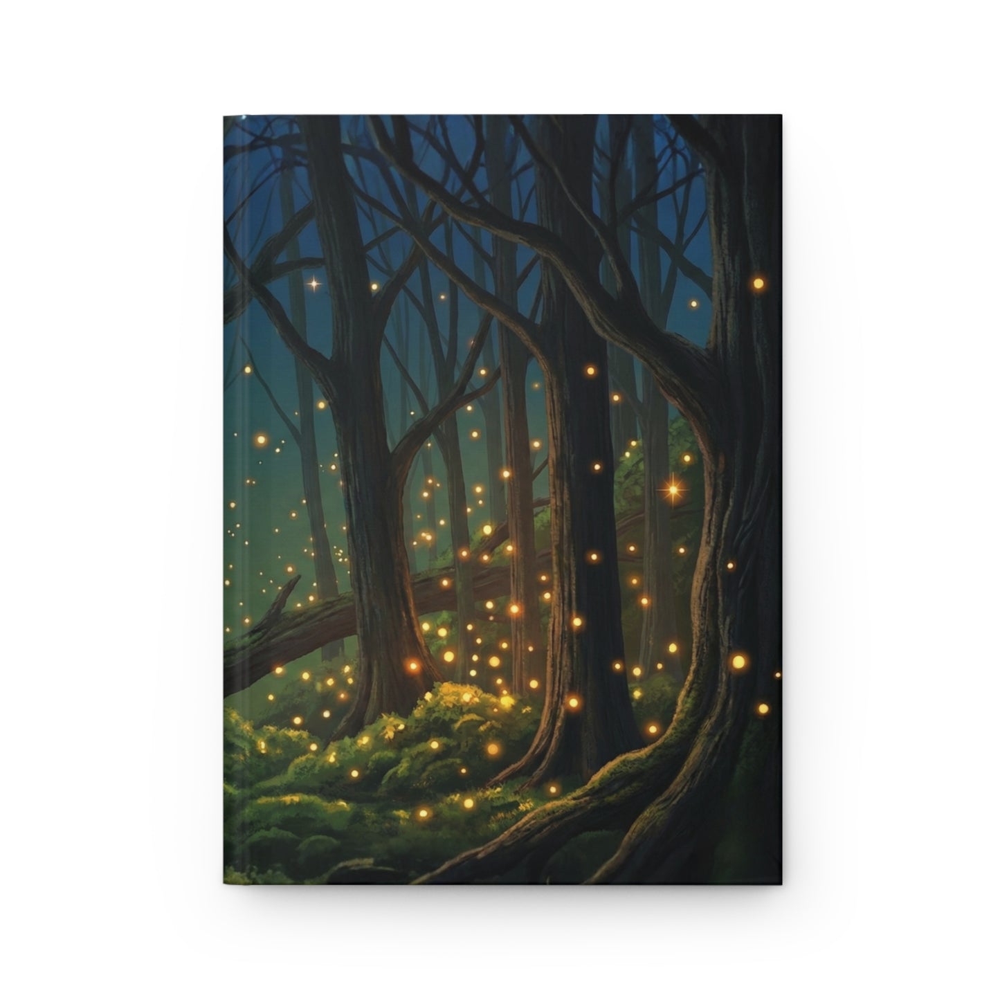 Firefly Evening | Hardcover Journal | Enchanted Forest