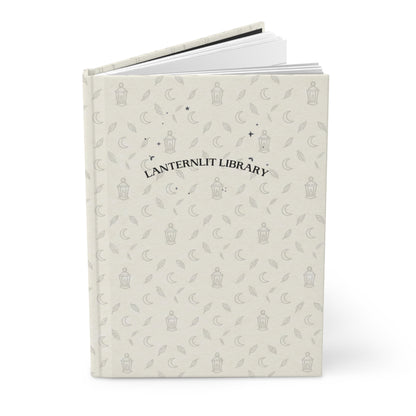 Lanternlit Library | Hardcover Journal | Woodsy Cozy Notebook