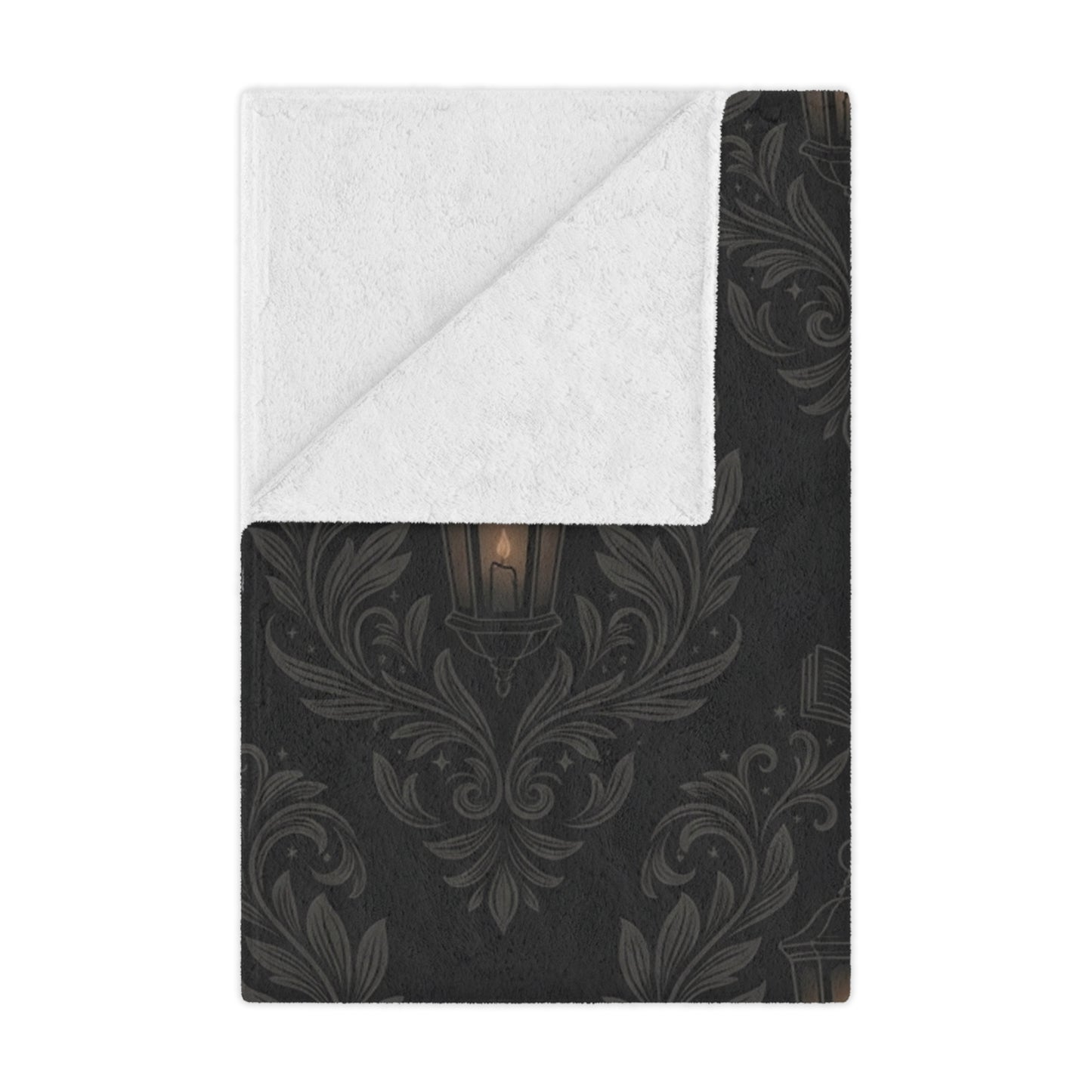 Damask Lanterns | Minky Blanket