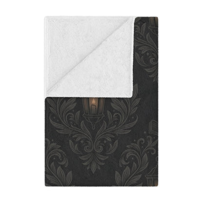 Damask Lanterns | Minky Blanket