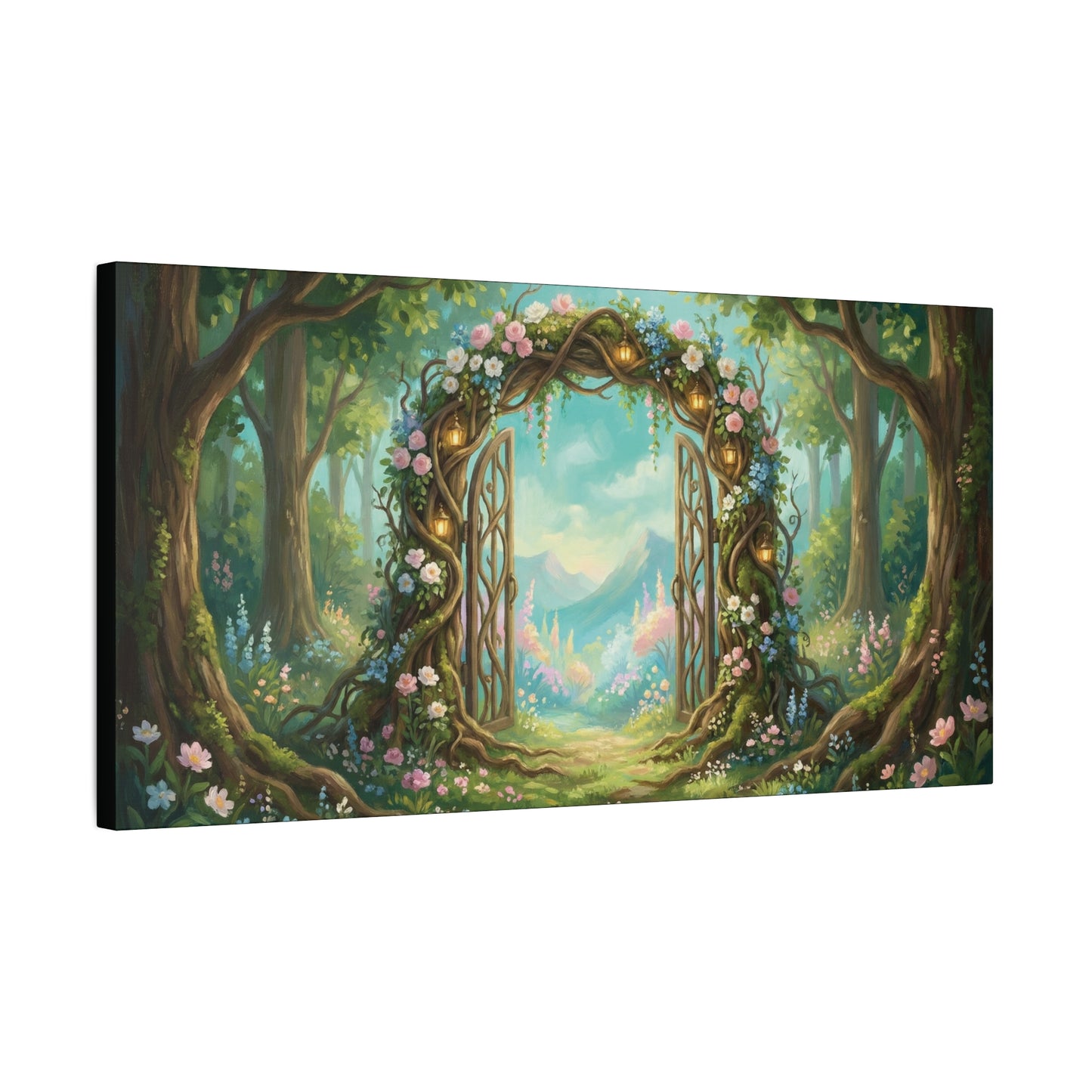 Grove Gate to Somewhere Else | Matte Canvas Print