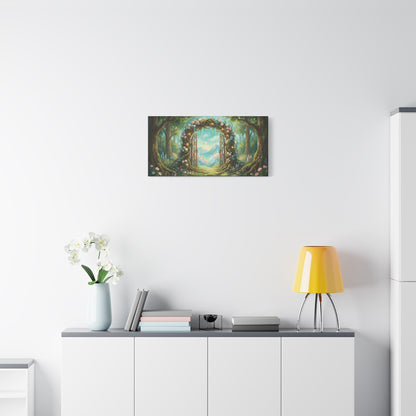 Grove Gate to Somewhere Else | Matte Canvas Print