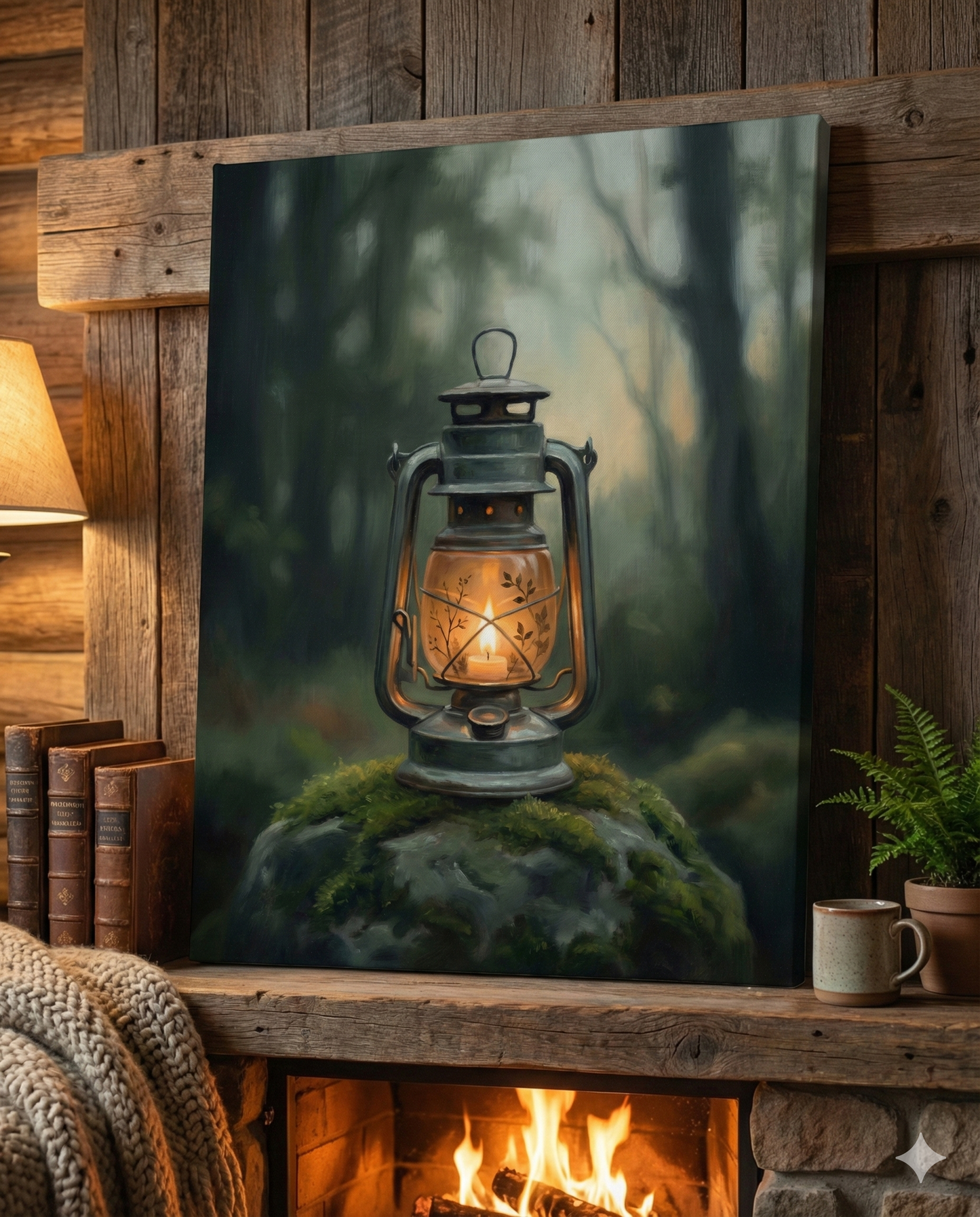 Lanternlight Grove | Matte Canvas Print