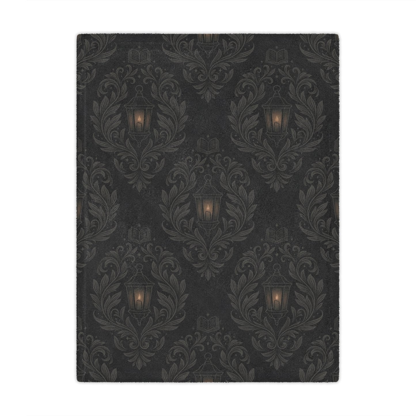 Damask Lanterns | Minky Blanket