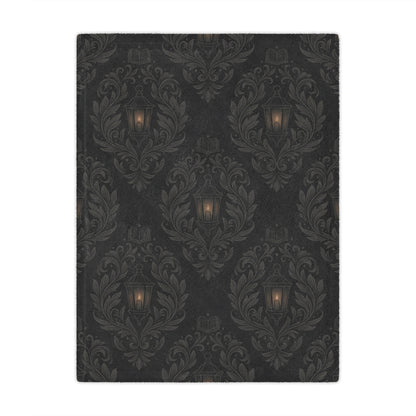 Damask Lanterns | Minky Blanket
