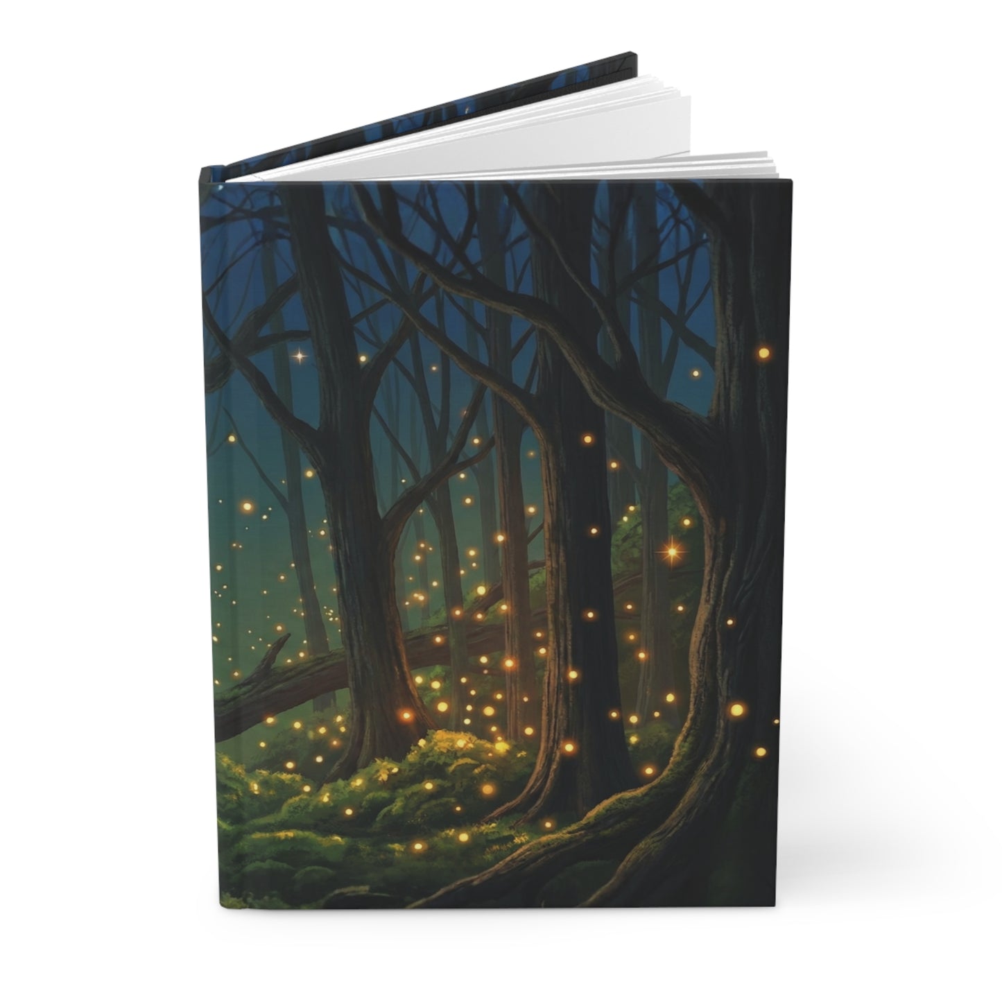 Firefly Evening | Hardcover Journal | Enchanted Forest