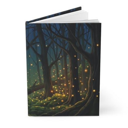 Firefly Evening | Hardcover Journal | Enchanted Forest