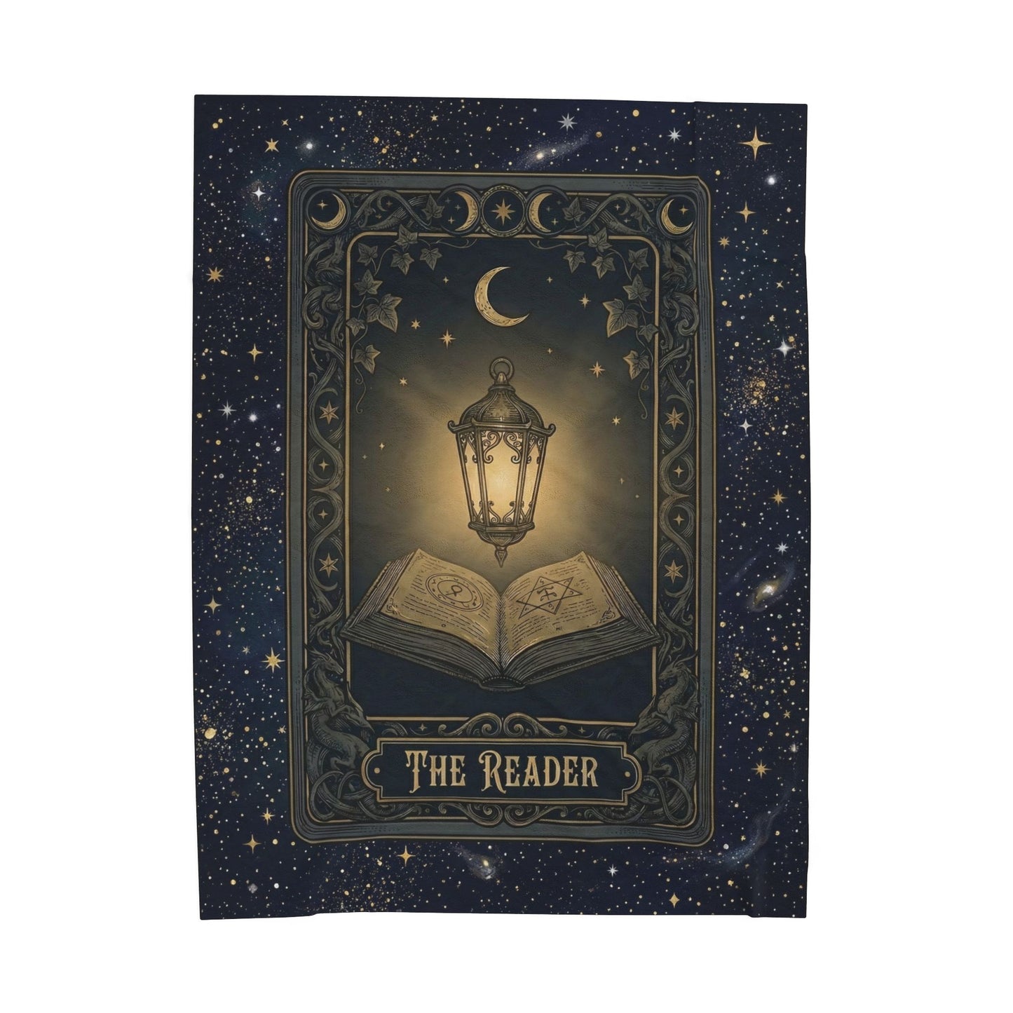 "The Reader" Tarot | Velveteen Oversized Throw