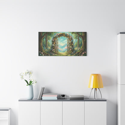 Grove Gate to Somewhere Else | Matte Canvas Print