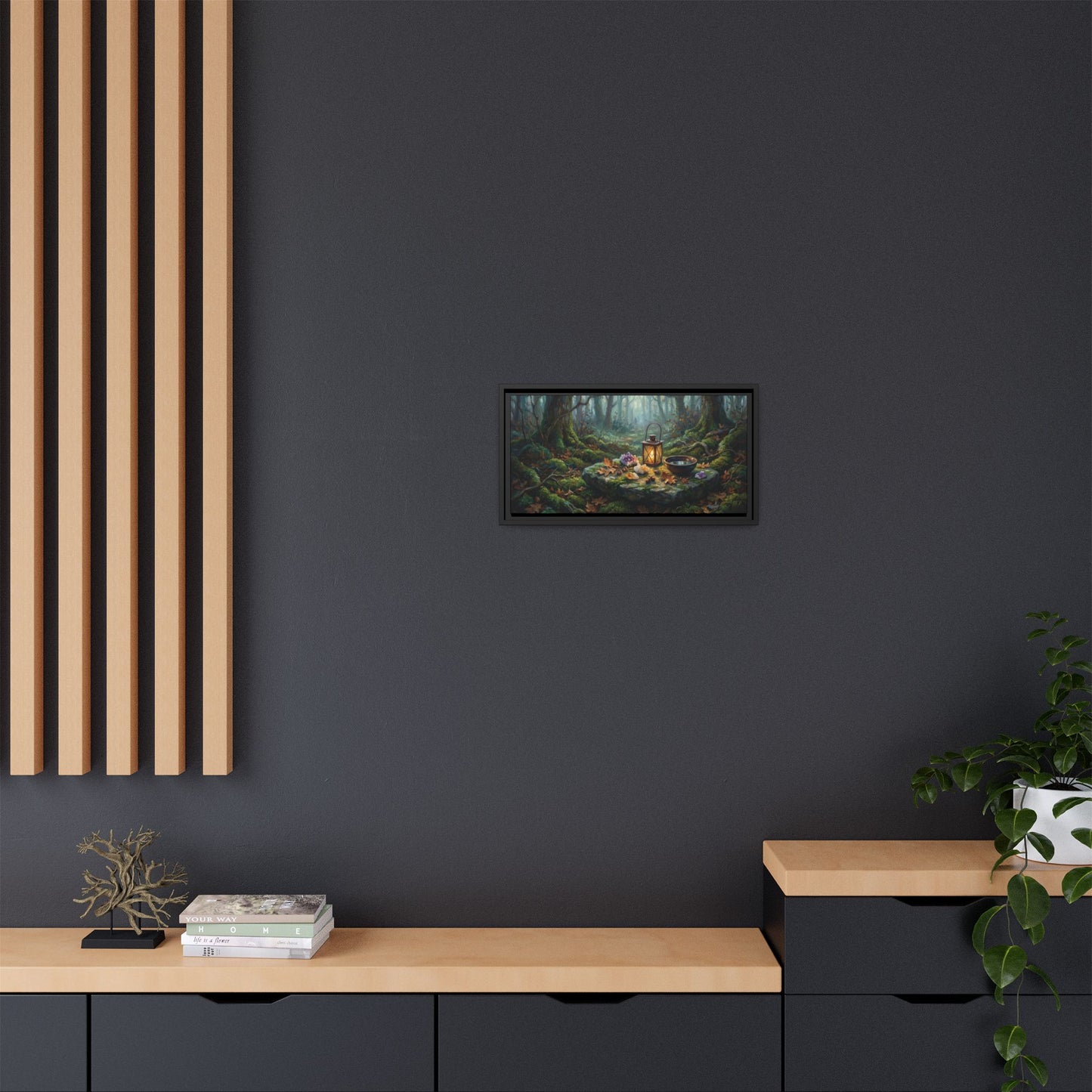 Forest Floor Altar | Framed Matte Canvas