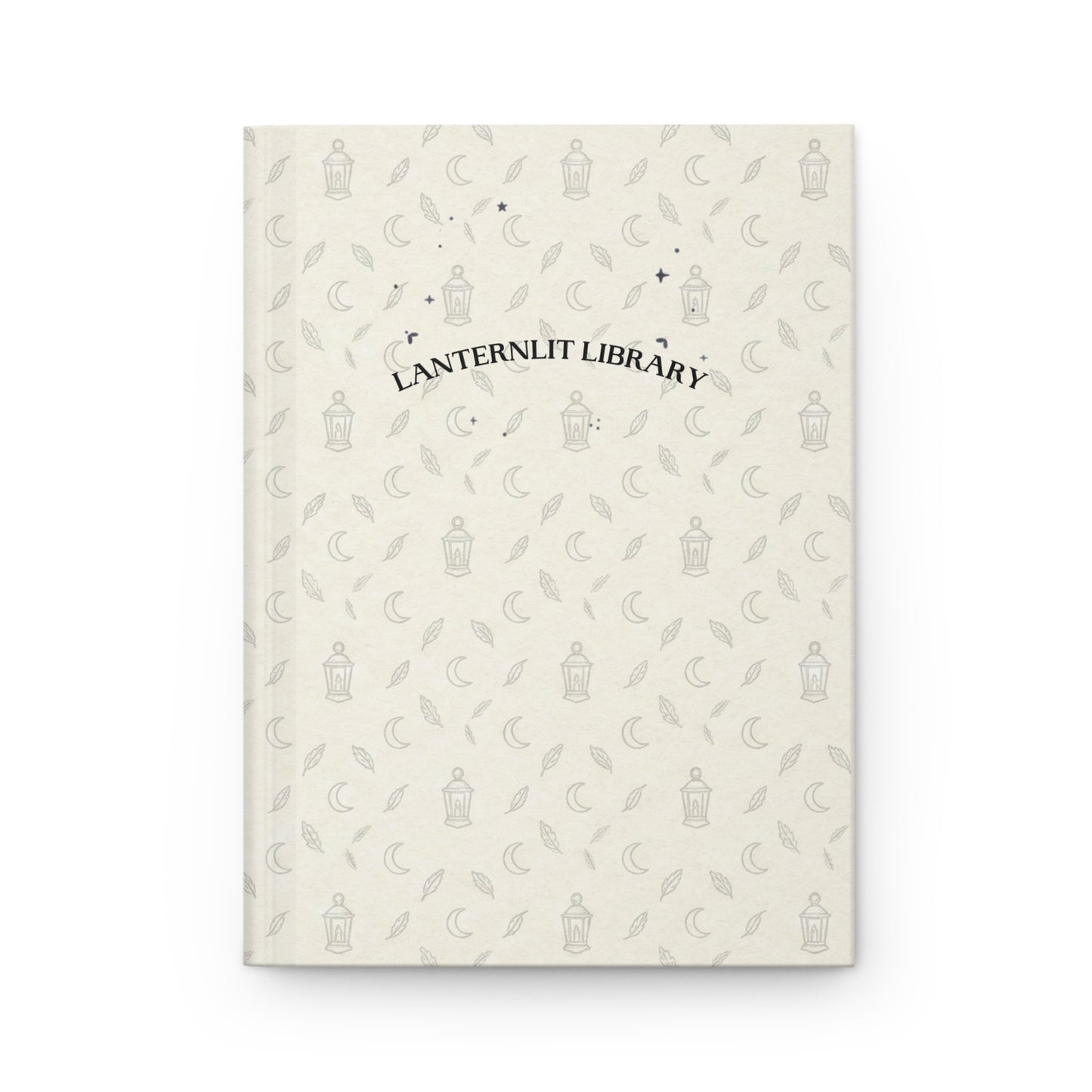 Lanternlit Library | Hardcover Journal | Woodsy Cozy Notebook
