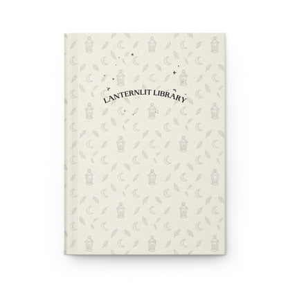 Lanternlit Library | Hardcover Journal | Woodsy Cozy Notebook