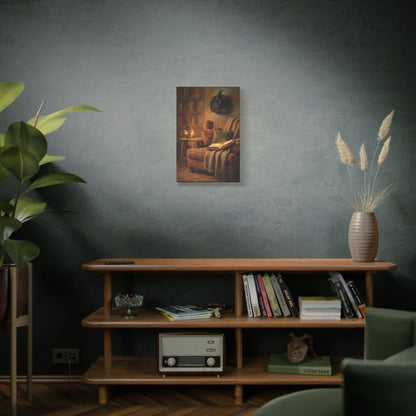 The Reading Witch's Armchair | Stretched Matte Canvas