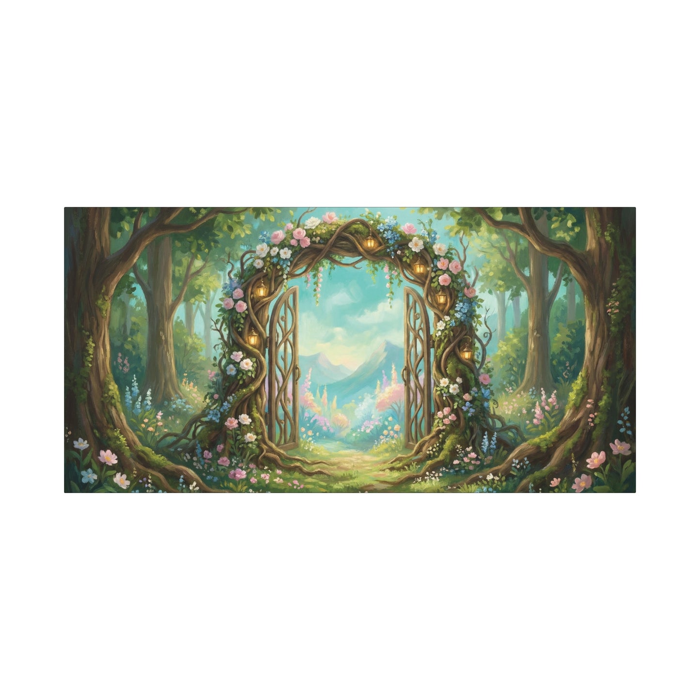 Grove Gate to Somewhere Else | Matte Canvas Print