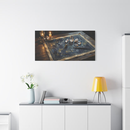The Witch's Constellation Map | Matte Canvas Wall Art