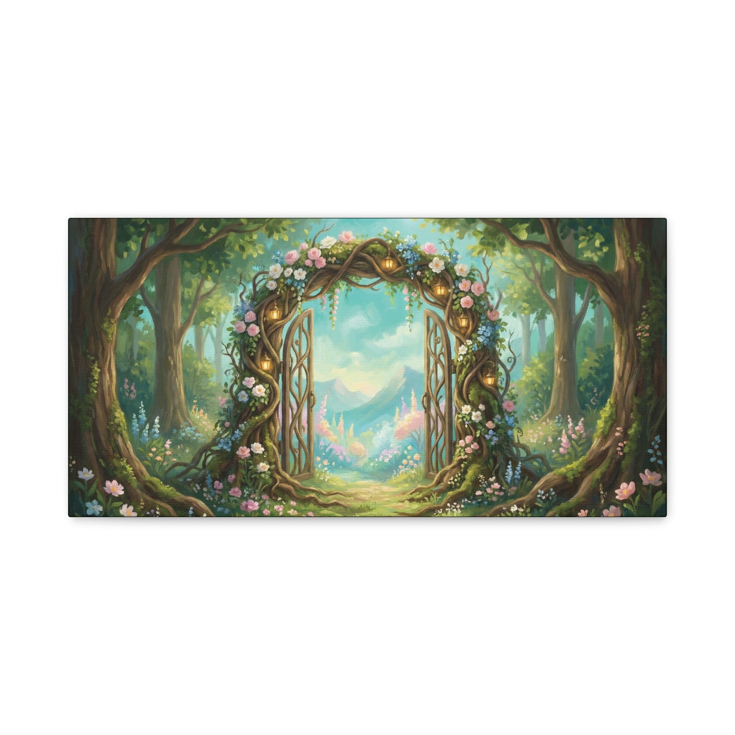 Grove Gate to Somewhere Else | Matte Canvas Print