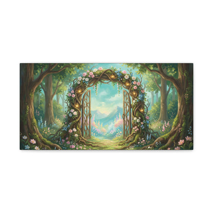 Grove Gate to Somewhere Else | Matte Canvas Print
