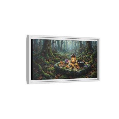 Forest Floor Altar | Framed Matte Canvas