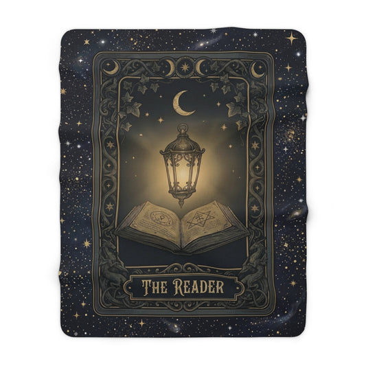 The Reader Tarot | Sherpa Fleece Blanket