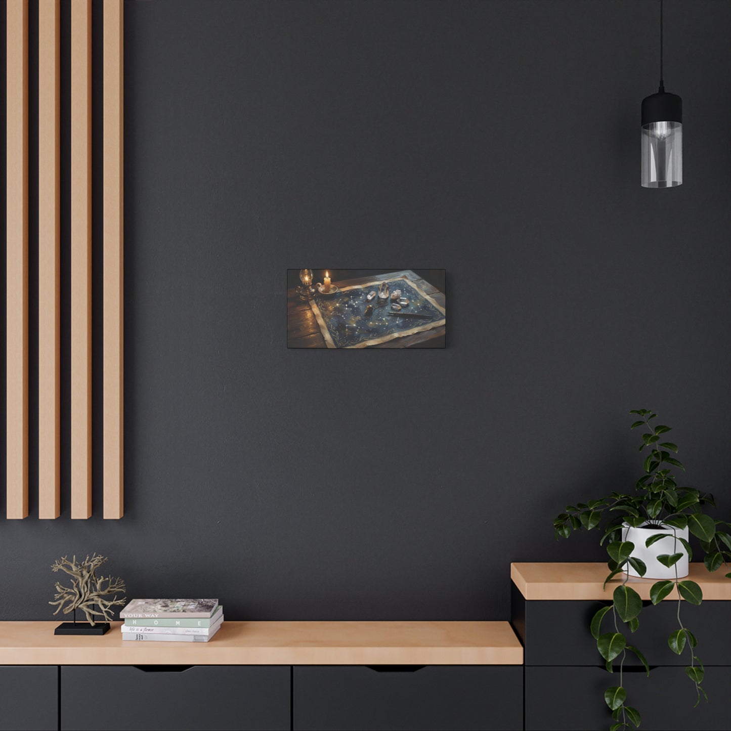 The Witch's Constellation Map | Matte Canvas Wall Art